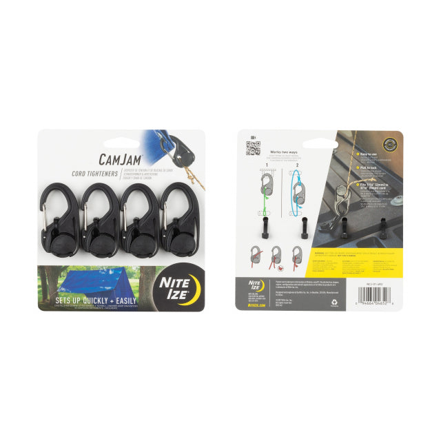 CamJam Cord Tightener - 4 Pack