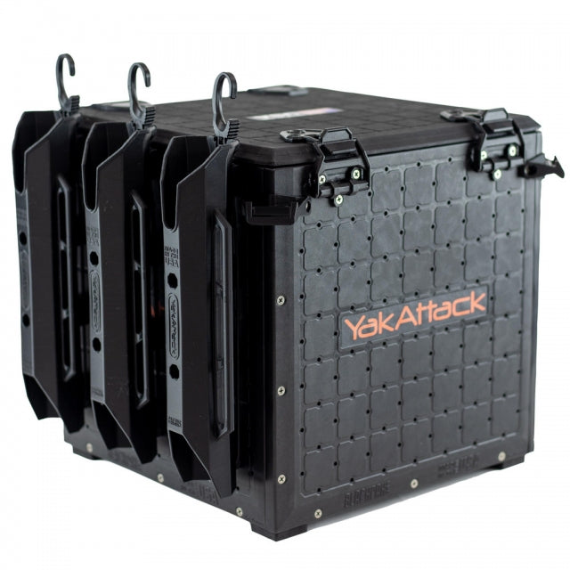 BlackPak Pro, 13 x 13 x 13, Black, Includes lid and 3 rod holders