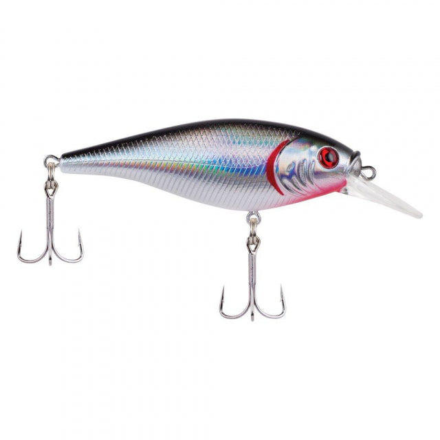 Flicker Shad Shallow | 2/7 oz | 2 3/4in | 7cm | 6 | 3'-6' | 1m-2m | Model #FFSH7S-BSV