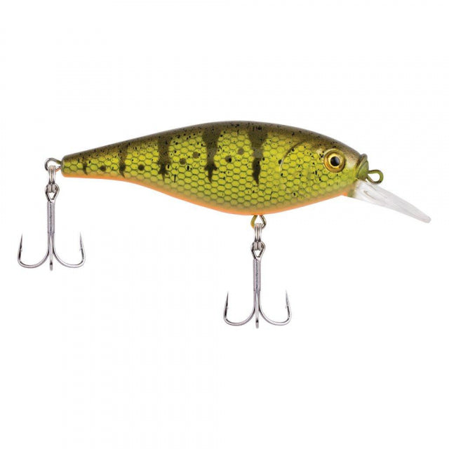 Flicker Shad Shallow | 2/7 oz | 2 3/4in | 7cm | 6 | 3'-6' | 1m-2m | Model #FFSH7S-YP