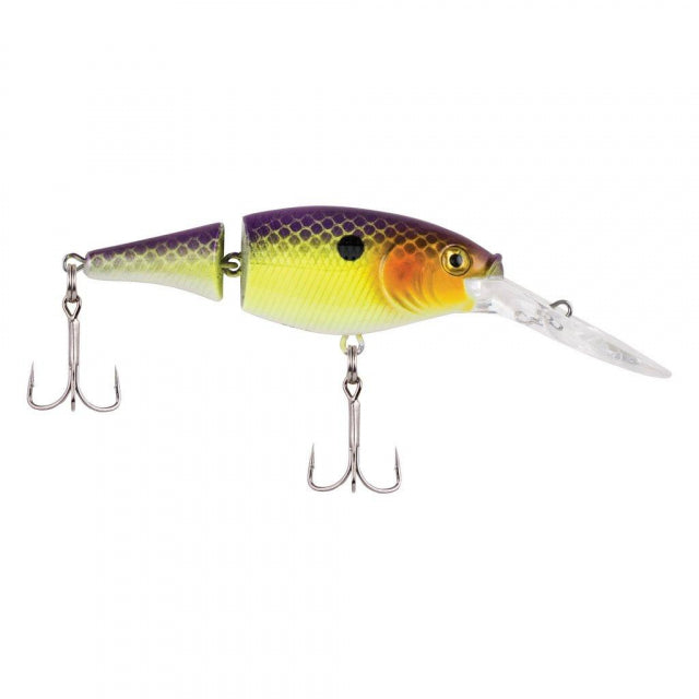 Flicker Shad Jointed | 1/5 oz | 2in | 5cm | 8 | 5'-7' | 1.5m-2.1m | Model #FFSH5J-TBLRK