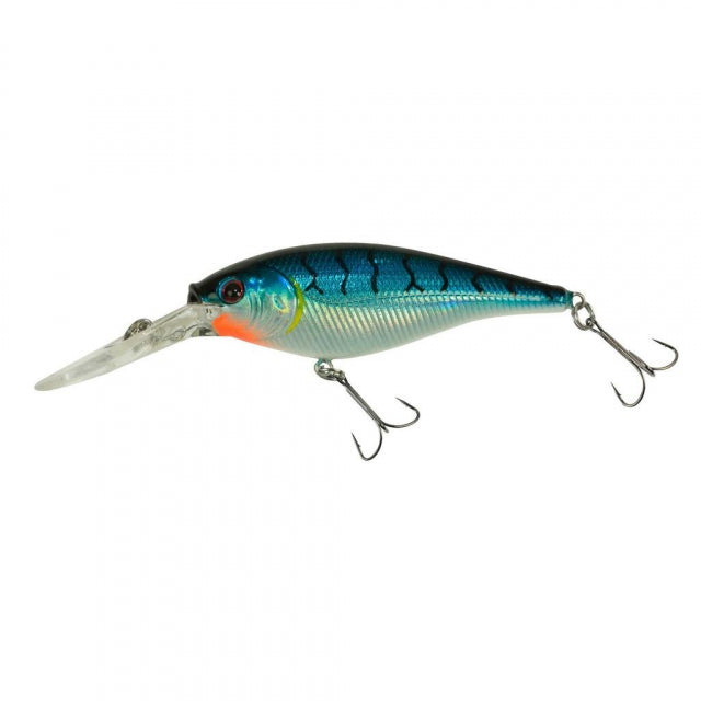 Flicker Shad | 1/8 oz | 1 1/2in | 4cm | 8 | 6'-8' | 1.8m-2.4m | Model #FFSH4M-BT