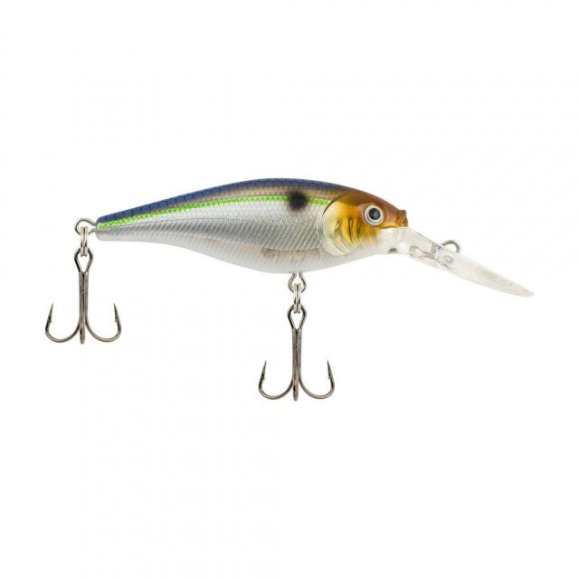 Flicker Shad | 5/16 oz | 2 3/4in | 7cm | 6 | 11'-13' | 3.4m-4.0m | Model #FFSH7M-BLUSM