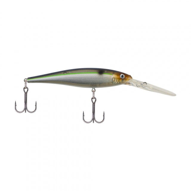 Flicker Minnow | 1/3 oz | 3 1/2in | 9cm | 6 | 18'-23' | 5.5m-7.0m | Model #FFMN9D-BLUSM