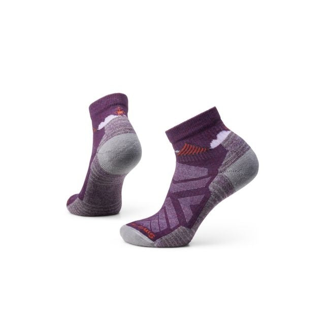 Hike Light Cushion Clear Canyon Pattern Ankle Socks