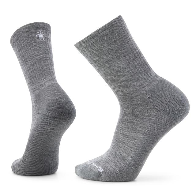 Everyday Solid Rib Crew Socks