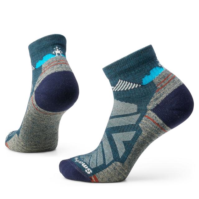 Hike Light Cushion Clear Canyon Pattern Ankle Socks