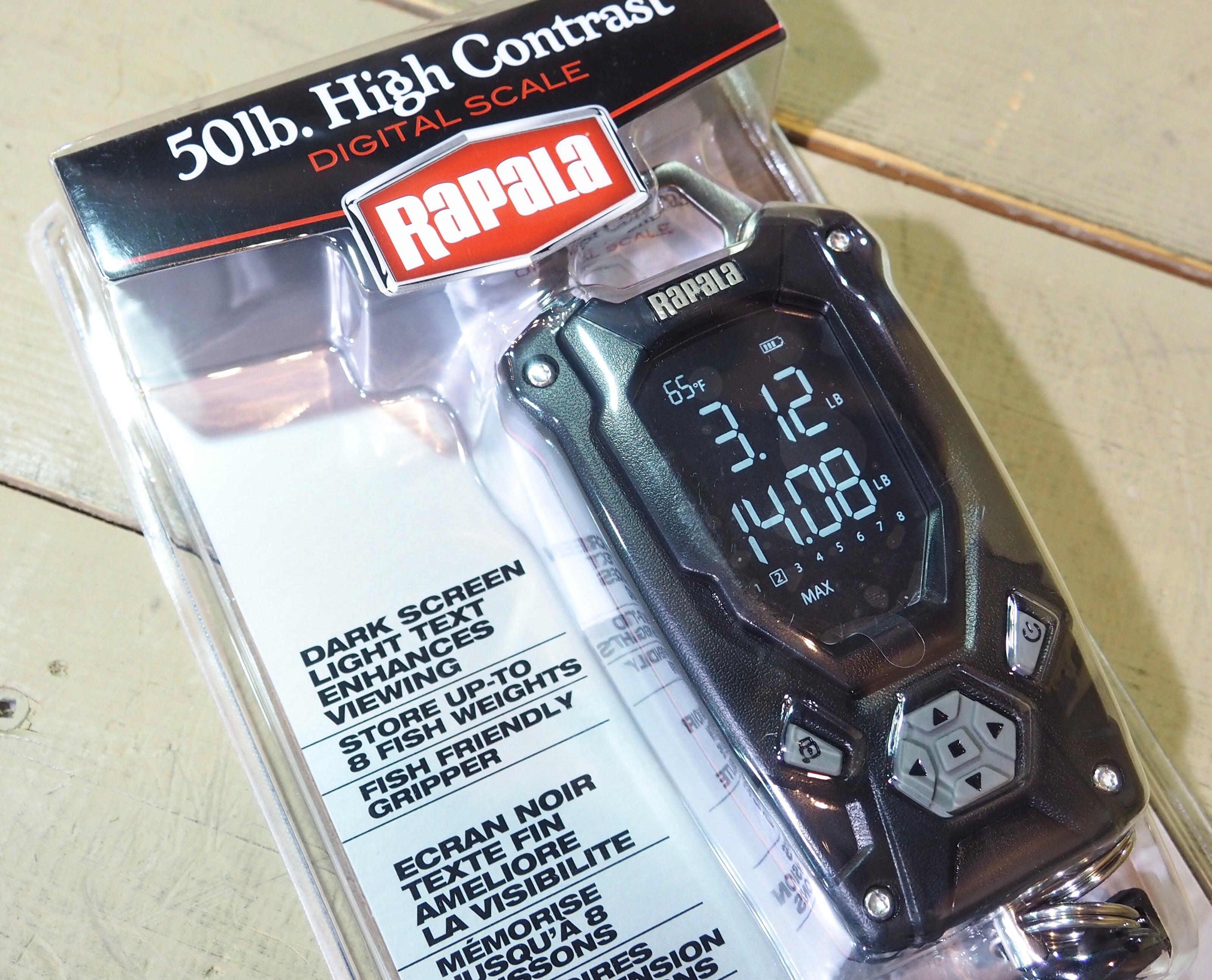 Rapala 50 lb High Contrast Digital Scale