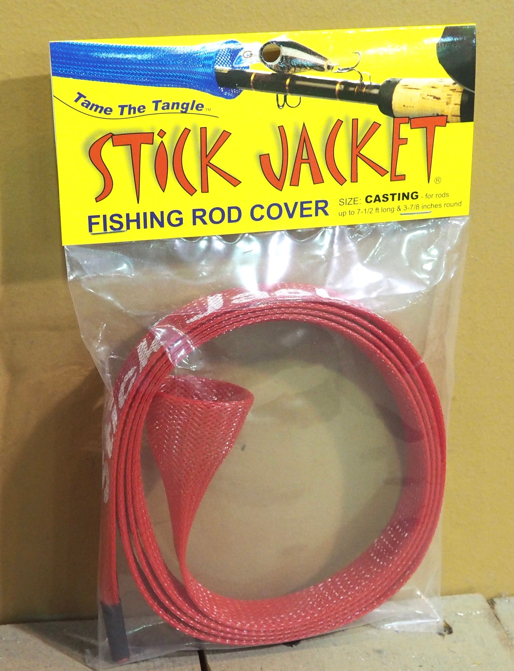 Stick Jacket Fishing Rod Covers Casting Size