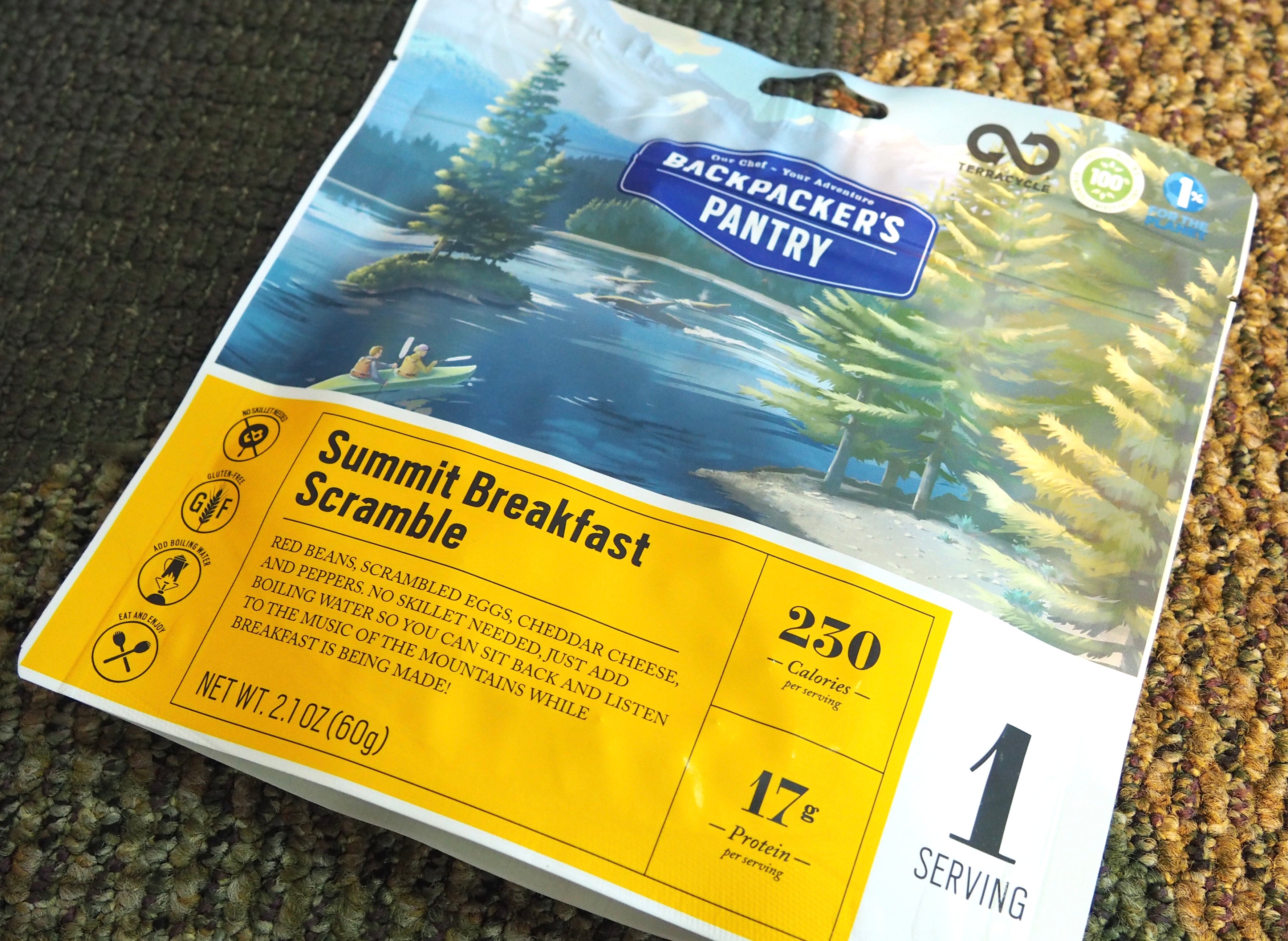 Backpacker's Pantry Freeze Dried and Dehydrated Food